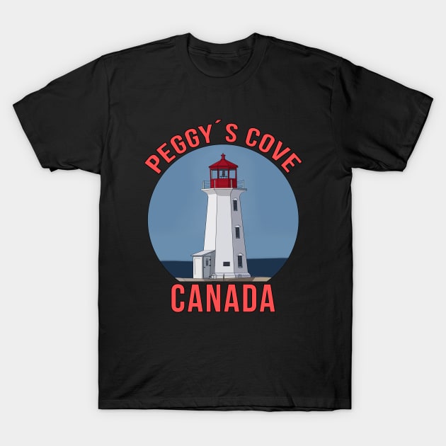 Peggy´s Cove Canada T-Shirt by DiegoCarvalho